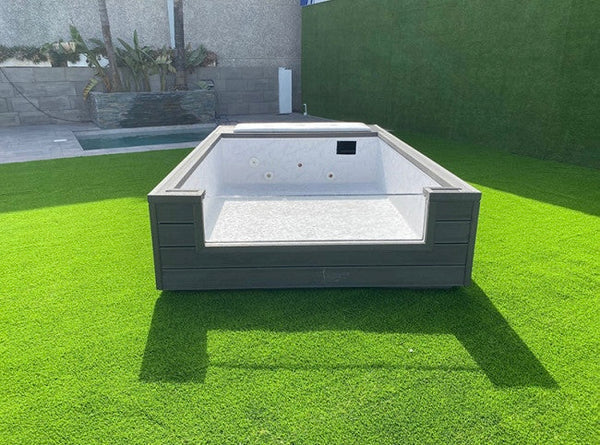 Piscina elevada acero rígido Ilú Agua - detalle | Sit Partners