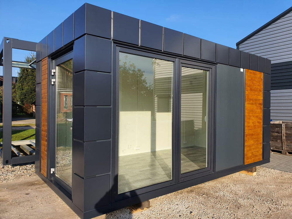 Contenedor oficina 5,0x2,5m - vista exterior | Sit Partners