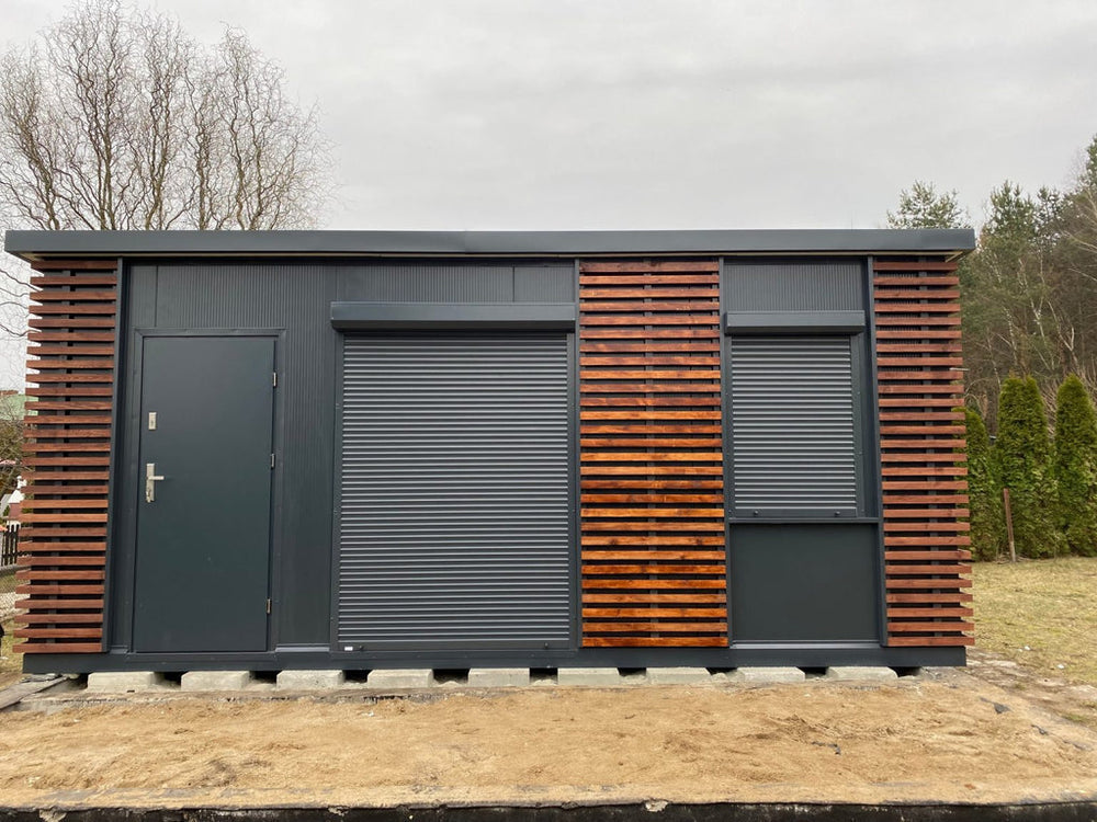 Contenedor habitable 6x3m - detalle | Sit Partners