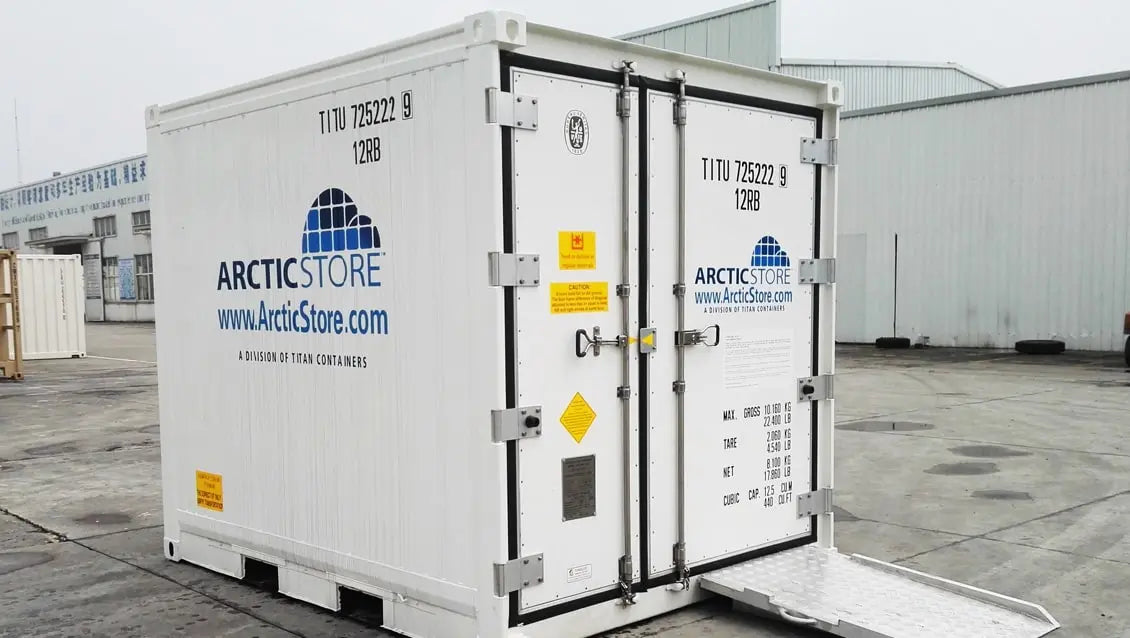 Contenedor refrigerado 10 pies nuevo - vista exterior | Sit Partners