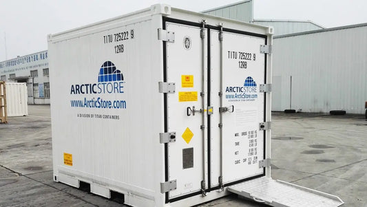 Contenedor refrigerado 10 pies nuevo - vista exterior | Sit Partners