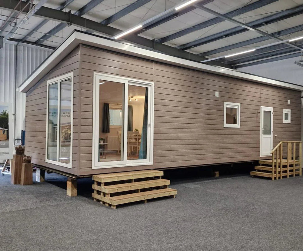 Casa Móvil T2 Fina 11x4,3m - vista exterior | Sit Partners