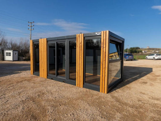 Contenedor oficina 240x600 - vista exterior | Sit Partners