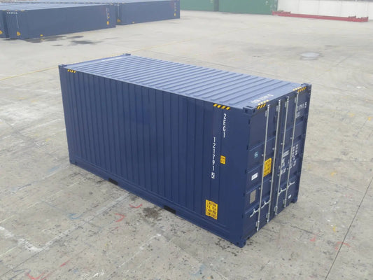 Contenedor High Cube CPC 20 pies azul nuevo - vista exterior | Sit Partners
