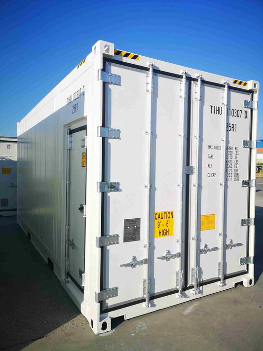 Contenedor frigorífico HC 20' puerta lateral usado - vista exterior | Sit Partners