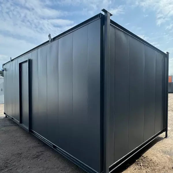 Oficina contenedor 7,3x2,7m - detalle | Sit Partners