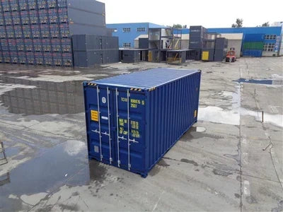 Contenedor High Cube 20 pies nuevo azul - vista exterior | Sit Partners