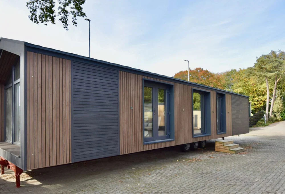 Casa Móvil Évolution Copenhagen 2 dorm 14x4,5m - vista exterior | Sit Partners
