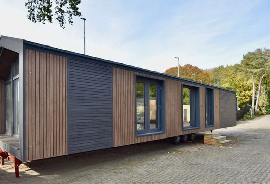Casa Móvil Évolution Copenhagen 2 dorm 14x4,5m - vista exterior | Sit Partners