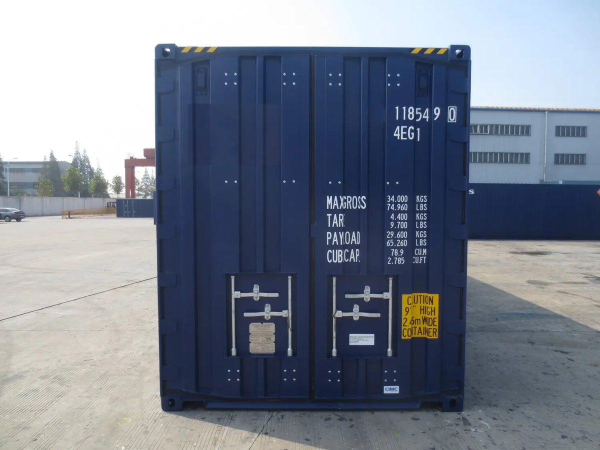 Contenedor High Cube 40' CPC azul nuevo - detalle | Sit Partners