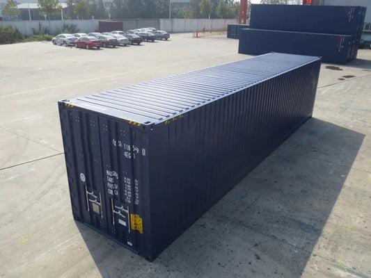 Contenedor High Cube 40' CPC azul nuevo - vista exterior | Sit Partners