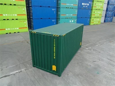 Contenedor High Cube 20 pies nuevo verde - detalle | Sit Partners