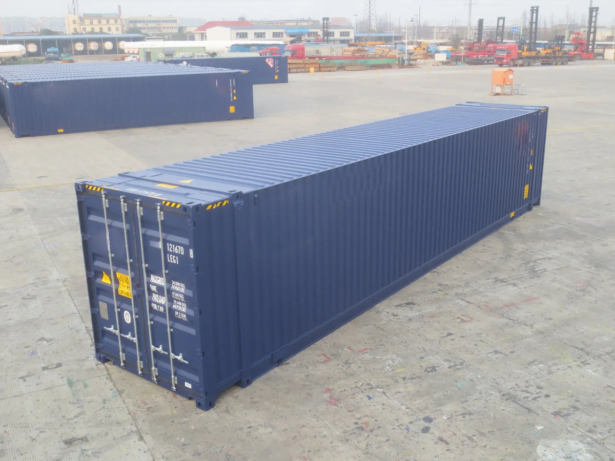 Contenedor CPC 45' High Cube azul nuevo - detalle | Sit Partners