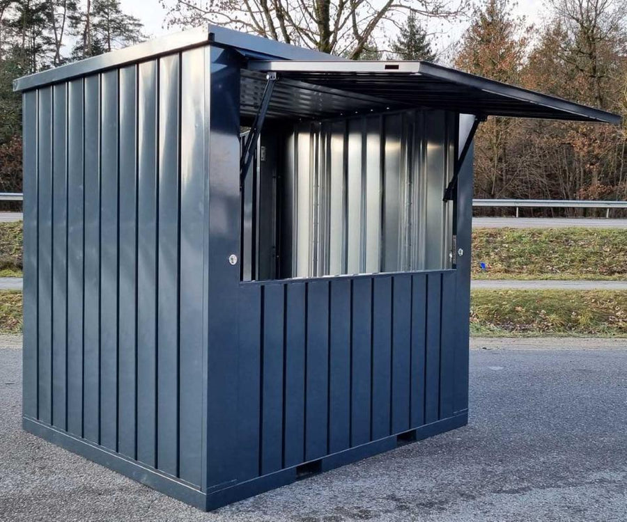 Contenedor de bar 2x2m - vista exterior | Sit Partners