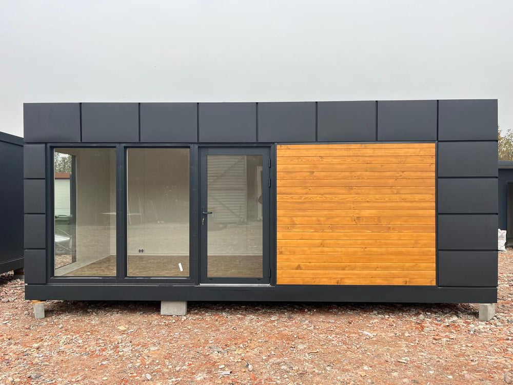 Contenedor oficina 7,0x3,0m modelo B - detalle | Sit Partners