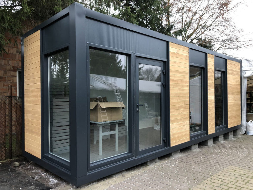 Contenedor oficina 8x3mt modelo A - detalle | Sit Partners