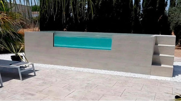 Piscina elevada acero rígido Ilú Pro 2250 - detalle | Sit Partners