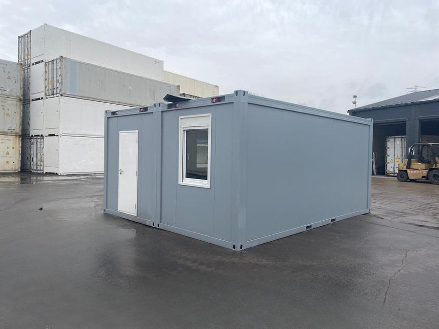 Contenedor oficina 2x20 pies - vista exterior | Sit Partners