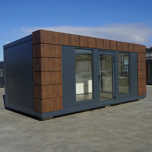 Contenedor oficina modelo Helsinki 6x3 - vista exterior | Sit Partners