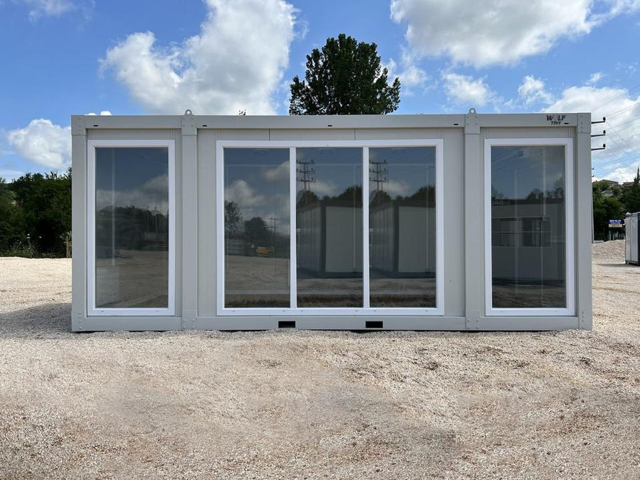 Contenedor oficina modelo Casa de Cristal - vista exterior | Sit Partners