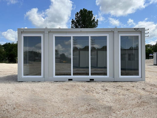Contenedor oficina modelo Casa de Cristal - vista exterior | Sit Partners