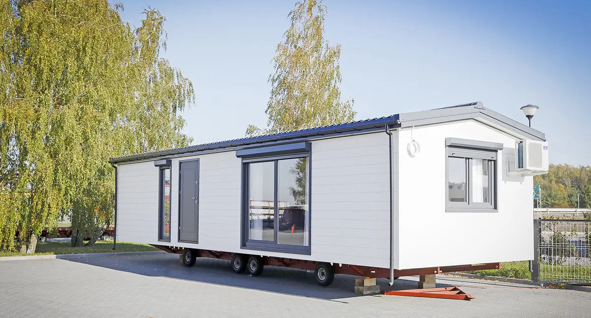 Casa Móvil T3 Tazoo 12x4m - vista exterior | Sit Partners