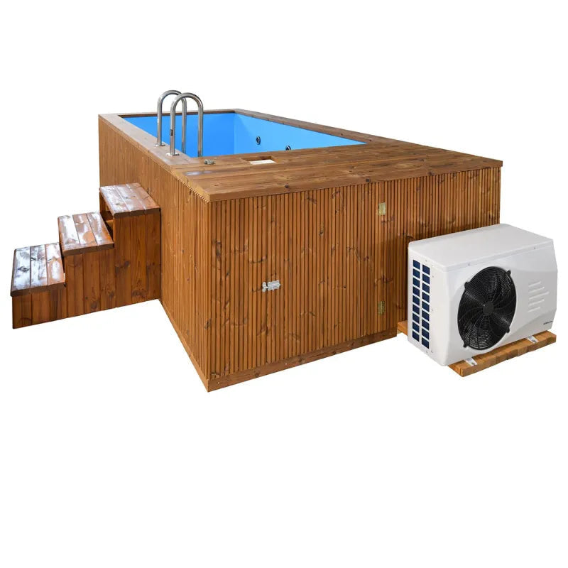 Piscina de madera Thermo Spa Korax 4,8m - vista exterior | Sit Partners