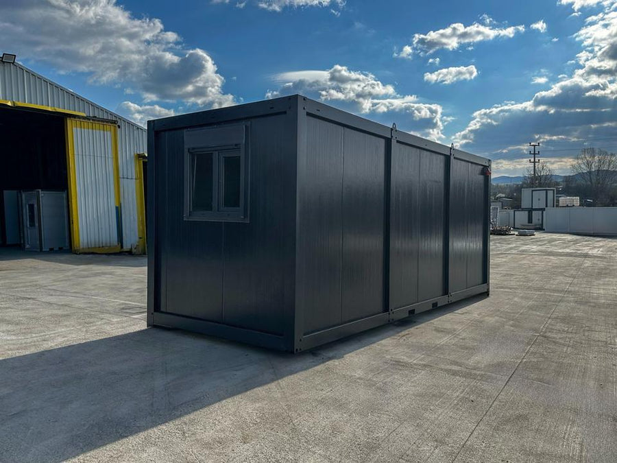 CONTENEDOR DE OFICINA NEGRO 240X600