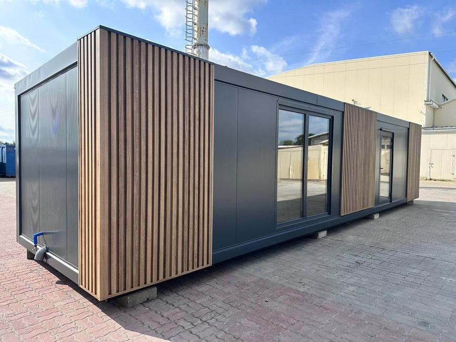 Contenedor oficina 36m² - detalle | Sit Partners