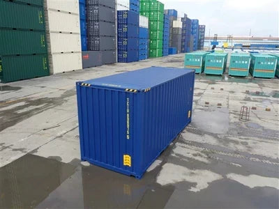 Contenedor High Cube 20 pies nuevo azul - detalle | Sit Partners