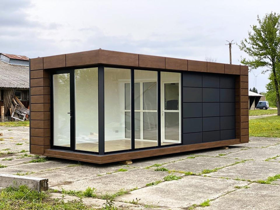 Contenedor oficina 7x3m - detalle | Sit Partners