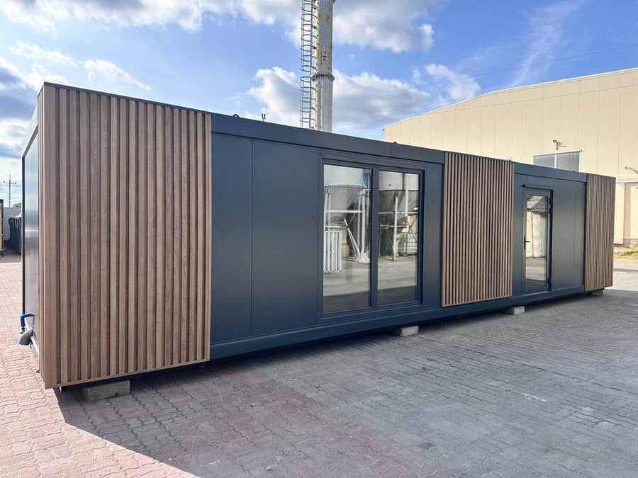 Contenedor oficina 36m² - vista exterior | Sit Partners