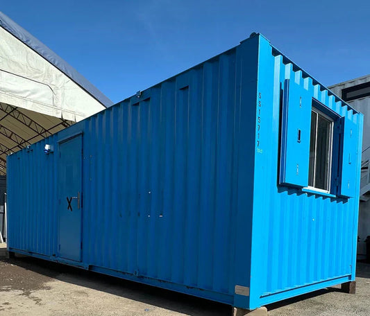 Contenedor oficina 7,3x2,7m - vista exterior | Sit Partners