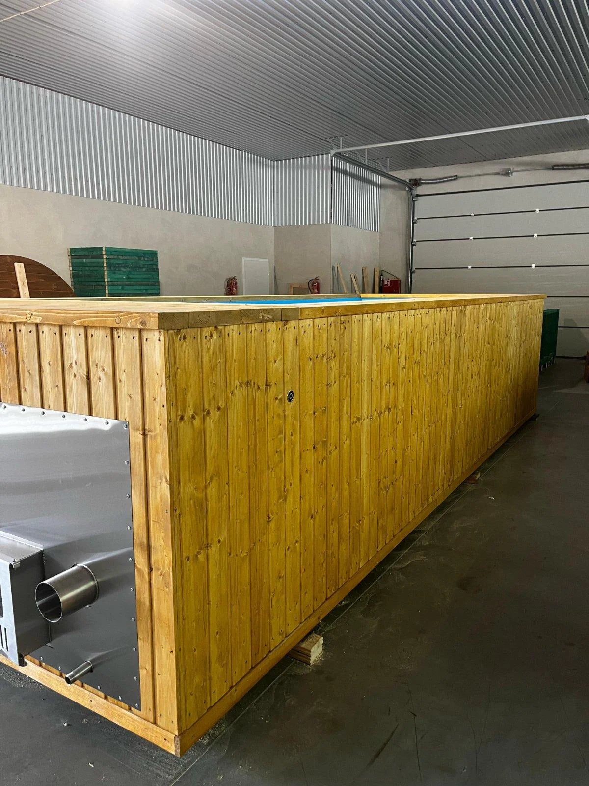 Piscina de madera 6,8x2,4m - detalle | Sit Partners