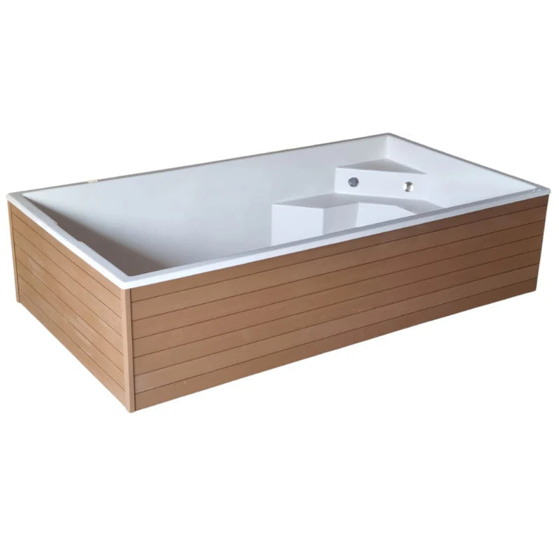 Piscina elevada WPC - detalle | Sit Partners