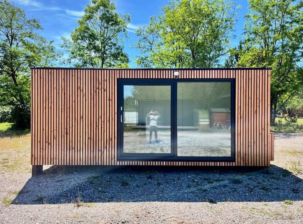 Módulo habitable 14m² - vista exterior | Sit Partners