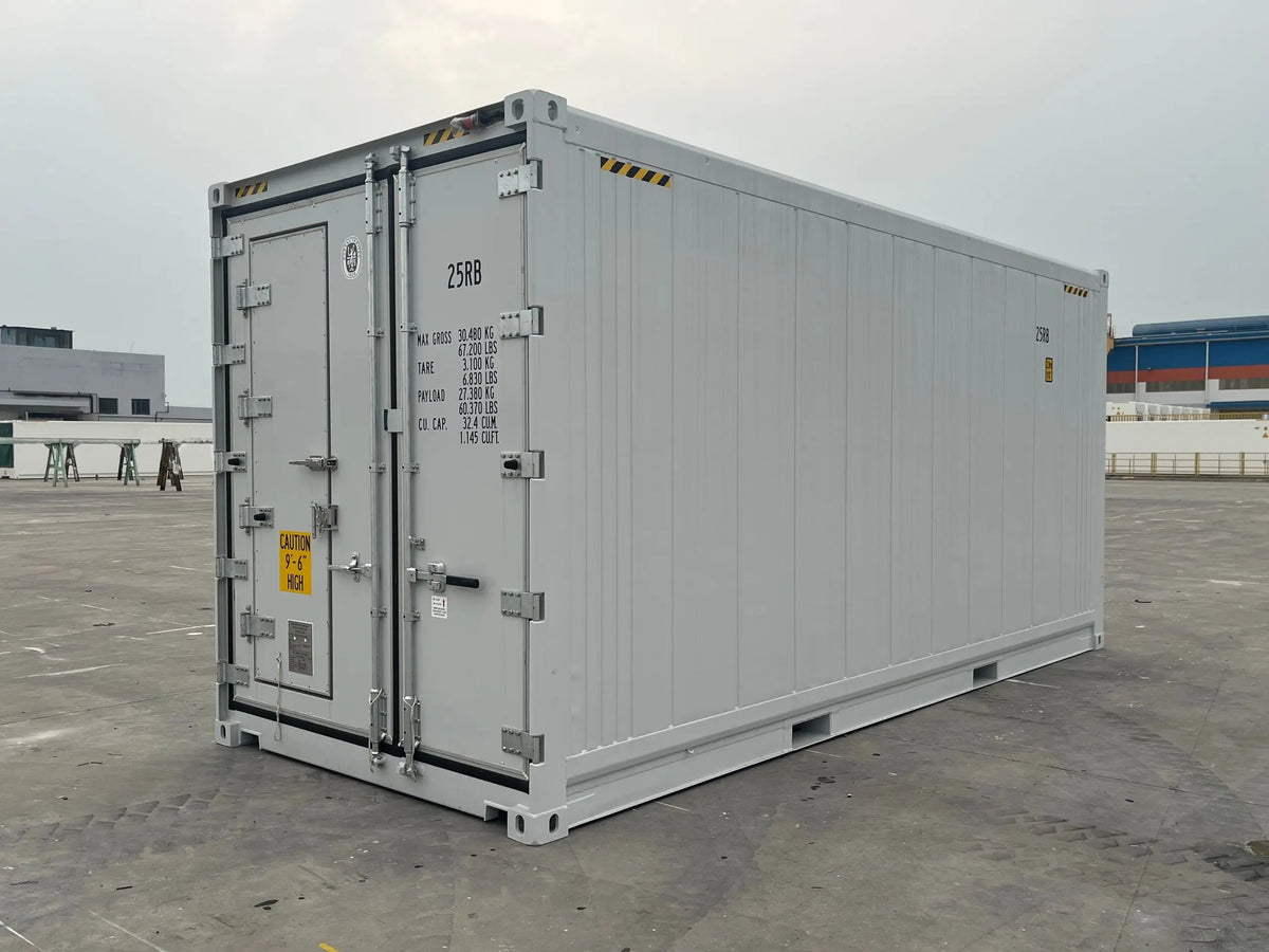 Contenedor frigorífico 20' HC puerta personal seminuevo - vista exterior | Sit Partners