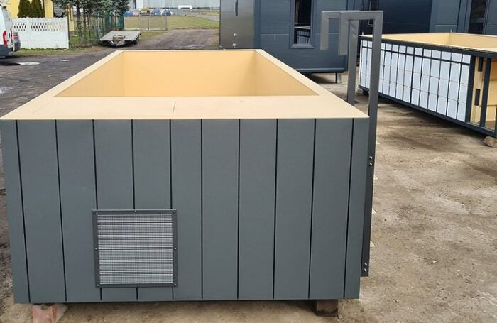 Contenedor piscina polipropileno 6,5x2,6m - detalle | Sit Partners