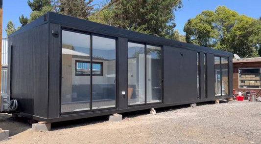 Casa Modular Montes 12x3m - vista exterior | Sit Partners