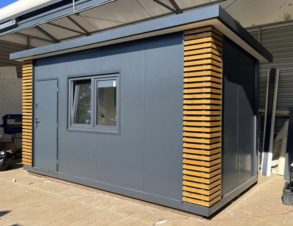 Contenedor habitable 5x2,5m - detalle | Sit Partners