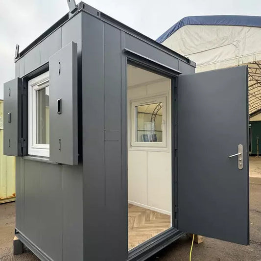 Caseta de vigilancia 1,8x1,8m - vista exterior | Sit Partners