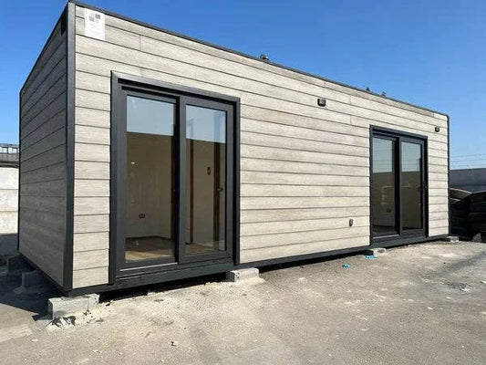Cabaña modular - vista exterior | Sit Partners