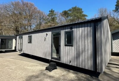 Casa Móvil Prestige Logic Shadow 2 dorm 11x4m - detalle | Sit Partners