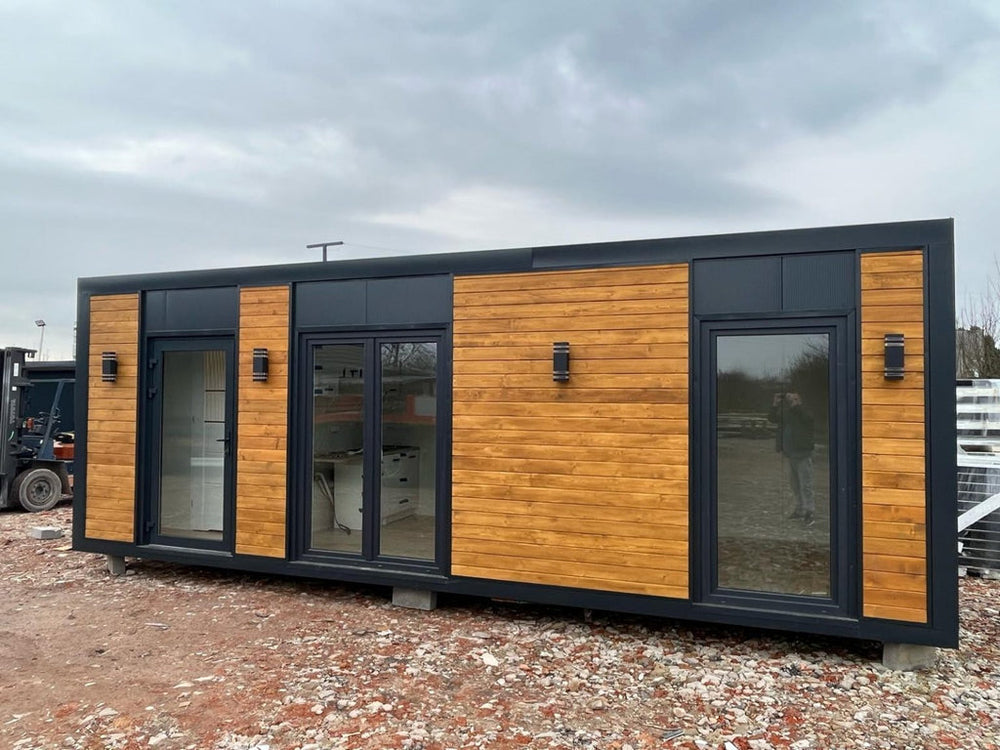 Contenedor habitable 8x3m - detalle | Sit Partners