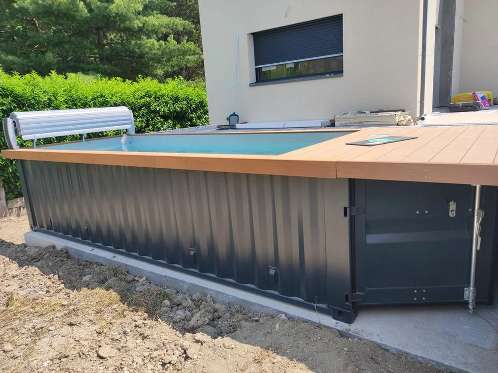 Contenedor piscina 20 pies A - detalle | Sit Partners