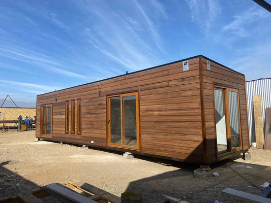 Casa Modular González 10x3m - vista exterior | Sit Partners