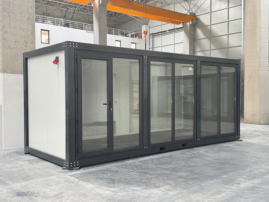 Contenedor de Oficina Modelo Falcón 240x600 - vista exterior | Sit Partners